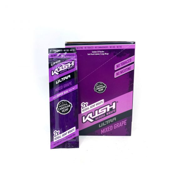 Kush Ultra 2x - Unidades y Display Mixed Grape